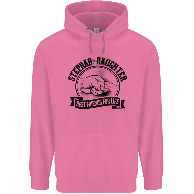 Stepdad & Daughter Best Father's Day Childrens Kids Hoodie Azalea