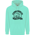 Stepdad & Daughter Best Father's Day Childrens Kids Hoodie Peppermint