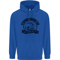 Stepdad & Daughter Best Father's Day Childrens Kids Hoodie Royal Blue