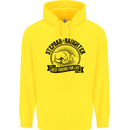 Stepdad & Daughter Best Father's Day Childrens Kids Hoodie Yellow
