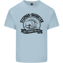 Stepdad & Daughter Best Father's Day Kids T-Shirt Childrens Light Blue