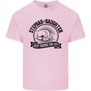 Stepdad & Daughter Best Father's Day Kids T-Shirt Childrens Light Pink