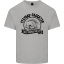 Stepdad & Daughter Best Father's Day Kids T-Shirt Childrens Sports Grey