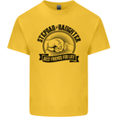 Stepdad & Daughter Best Father's Day Kids T-Shirt Childrens Yellow