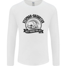 Stepdad & Daughter Best Father's Day Mens Long Sleeve T-Shirt White
