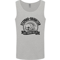 Stepdad & Daughter Best Father's Day Mens Vest Tank Top Sports Grey