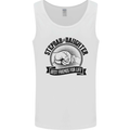 Stepdad & Daughter Best Father's Day Mens Vest Tank Top White