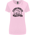 Stepdad & Daughter Best Father's Day Womens Wider Cut T-Shirt Light Pink