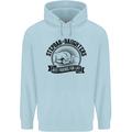 Stepdad & Daughters Friends Father's Day Childrens Kids Hoodie Light Blue