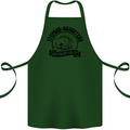 Stepdad & Daughters Friends Father's Day Cotton Apron 100% Organic Forest Green
