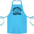 Stepdad & Daughters Friends Father's Day Cotton Apron 100% Organic Turquoise
