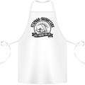 Stepdad & Daughters Friends Father's Day Cotton Apron 100% Organic White