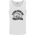 Stepdad & Daughters Friends Father's Day Mens Vest Tank Top White