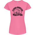 Stepdad & Daughters Friends Father's Day Womens Petite Cut T-Shirt Azalea