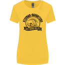 Stepdad & Daughters Friends Father's Day Womens Wider Cut T-Shirt Yellow