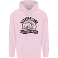 Stepdad & Son Best Friends Father's Day Childrens Kids Hoodie Light Pink