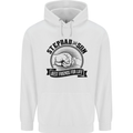 Stepdad & Son Best Friends Father's Day Childrens Kids Hoodie White