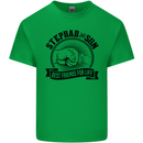 Stepdad & Son Best Friends Father's Day Kids T-Shirt Childrens Irish Green