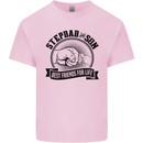 Stepdad & Son Best Friends Father's Day Kids T-Shirt Childrens Light Pink