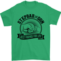 Stepdad & Son Best Friends Father's Day Mens T-Shirt Cotton Gildan Irish Green