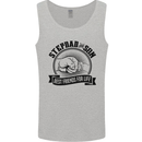 Stepdad & Son Best Friends Father's Day Mens Vest Tank Top Sports Grey