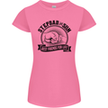 Stepdad & Son Best Friends Father's Day Womens Petite Cut T-Shirt Azalea