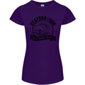 Stepdad & Son Best Friends Father's Day Womens Petite Cut T-Shirt Purple