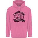 Stepdad & Sons Best Friends Father's Day Childrens Kids Hoodie Azalea