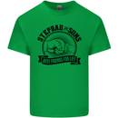 Stepdad & Sons Best Friends Father's Day Kids T-Shirt Childrens Irish Green