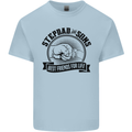 Stepdad & Sons Best Friends Father's Day Kids T-Shirt Childrens Light Blue