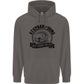 Stepdad & Sons Best Friends Father's Day Mens 80% Cotton Hoodie Charcoal