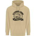 Stepdad & Sons Best Friends Father's Day Mens 80% Cotton Hoodie Sand