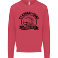 Stepdad & Sons Best Friends Father's Day Mens Sweatshirt Jumper Heliconia