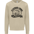 Stepdad & Sons Best Friends Father's Day Mens Sweatshirt Jumper Sand