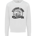 Stepdad & Sons Best Friends Father's Day Mens Sweatshirt Jumper White