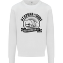 Stepdad & Sons Best Friends Father's Day Mens Sweatshirt Jumper White