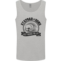 Stepdad & Sons Best Friends Father's Day Mens Vest Tank Top Sports Grey