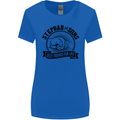 Stepdad & Sons Best Friends Father's Day Womens Wider Cut T-Shirt Royal Blue
