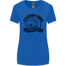 Stepdad & Sons Best Friends Father's Day Womens Wider Cut T-Shirt Royal Blue