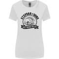 Stepdad & Sons Best Friends Father's Day Womens Wider Cut T-Shirt White