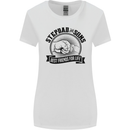 Stepdad & Sons Best Friends Father's Day Womens Wider Cut T-Shirt White