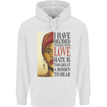 Stick With Love Black Lives Matter Childrens Kids Hoodie White