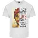 Stick With Love Black Lives Matter Kids T-Shirt Childrens White