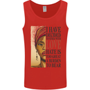 Stick With Love Black Lives Matter Mens Vest Tank Top Red