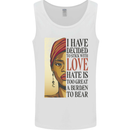 Stick With Love Black Lives Matter Mens Vest Tank Top White