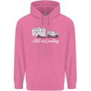 Still Out Pulling Funny Caravan Caravanning Mens 80% Cotton Hoodie Azelea