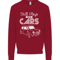 Still Plays with Cars Classic Enthusiast Kids Sweatshirt Jumper Red