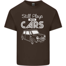 Still Plays with Cars Classic Enthusiast Kids T-Shirt Childrens Chocolate
