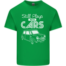 Still Plays with Cars Classic Enthusiast Kids T-Shirt Childrens Irish Green