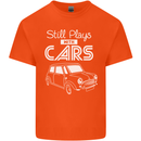Still Plays with Cars Classic Enthusiast Kids T-Shirt Childrens Orange